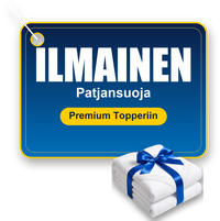 Ilmainen patjansuoja Premium Topperin mukana