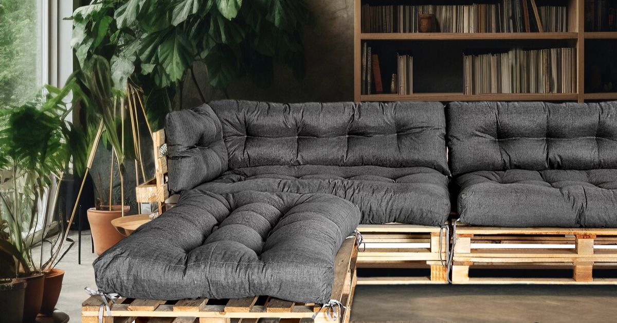 KomfortKissen Palettenkissen: Wetterfest, Pflegeleicht und Perfekt für Innen- und Außenbereiche