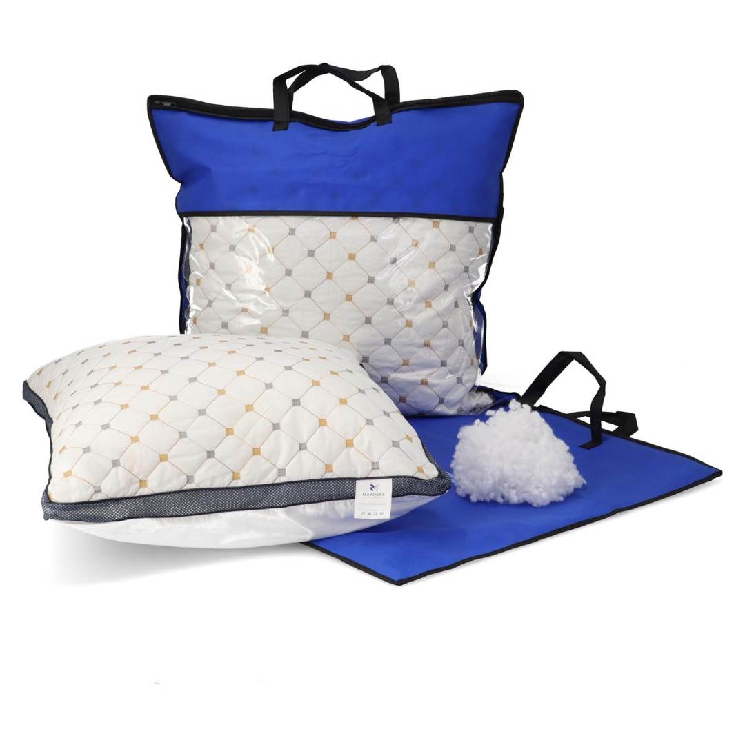 2er Set Baumwoll Kopfkissen - KomfortKissen.de