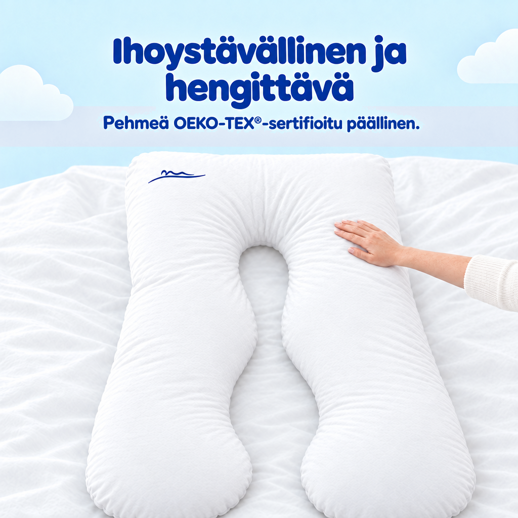 Ihoystävällinen ja hengittävä – pehmeä OEKO-TEX-sertifioitu päällinen – Weiß Blume Rosa Wolken Schwarz Hawaii Aroma Flamingo Beige Hellblau Khaki Walnuss Pfirsich Himmelblau Braun Dunkelgrau Grün