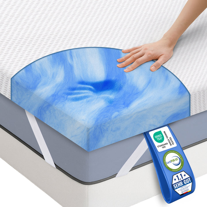 Dream Topper – Matratzen-Topper mit Memory-Schaum-Gefühl