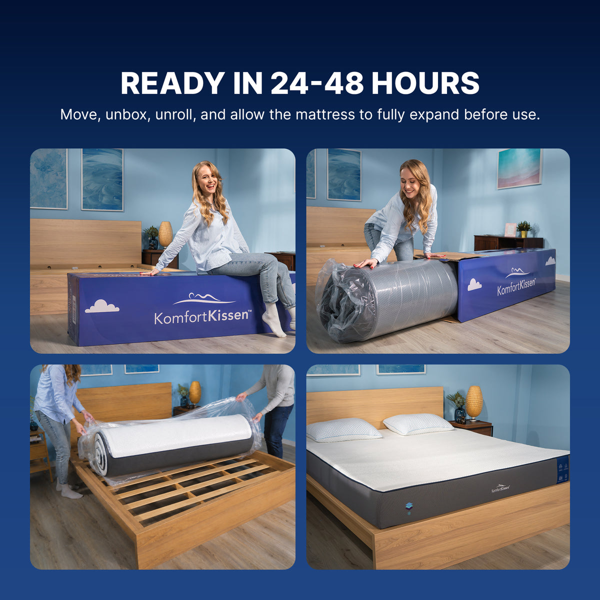 Premium Mattress unboxing