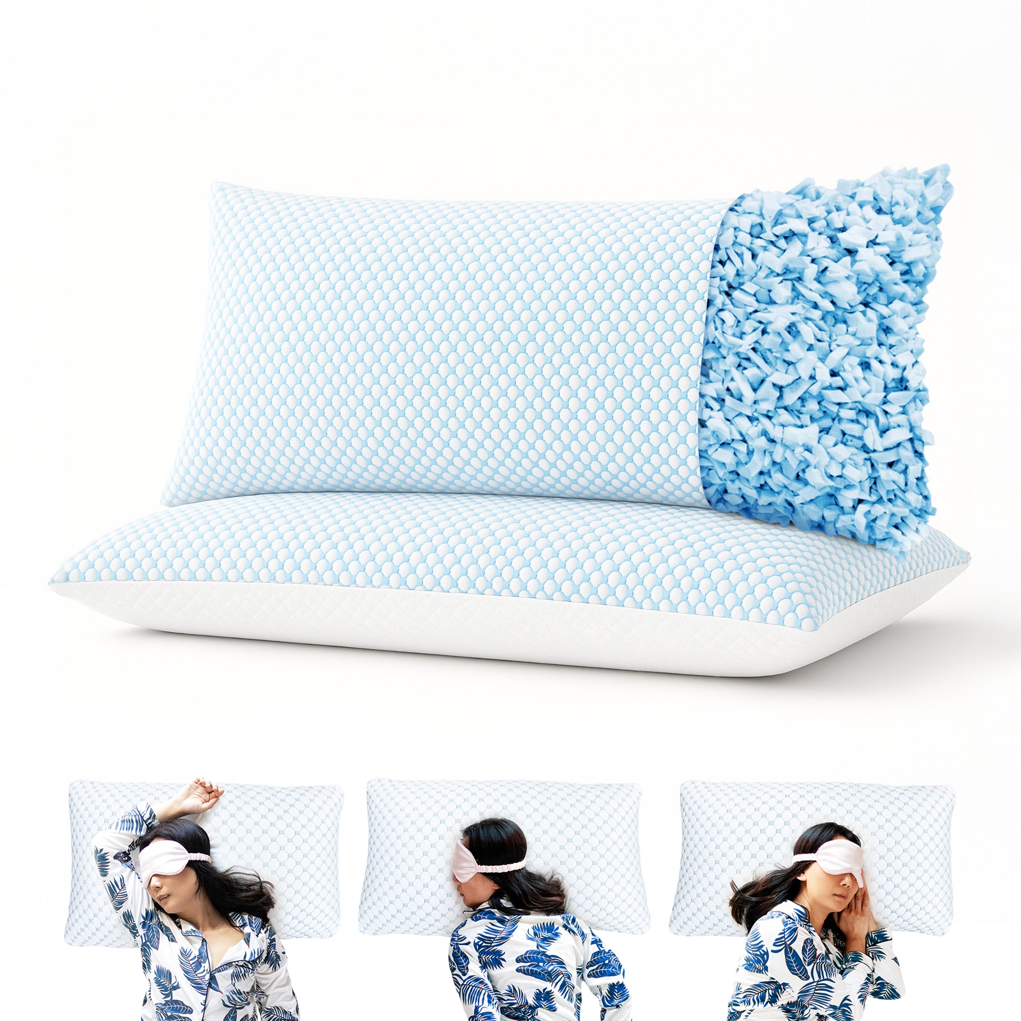 Cloud Pillow - Premium Memory Foam Pillow - Height Adjustable 