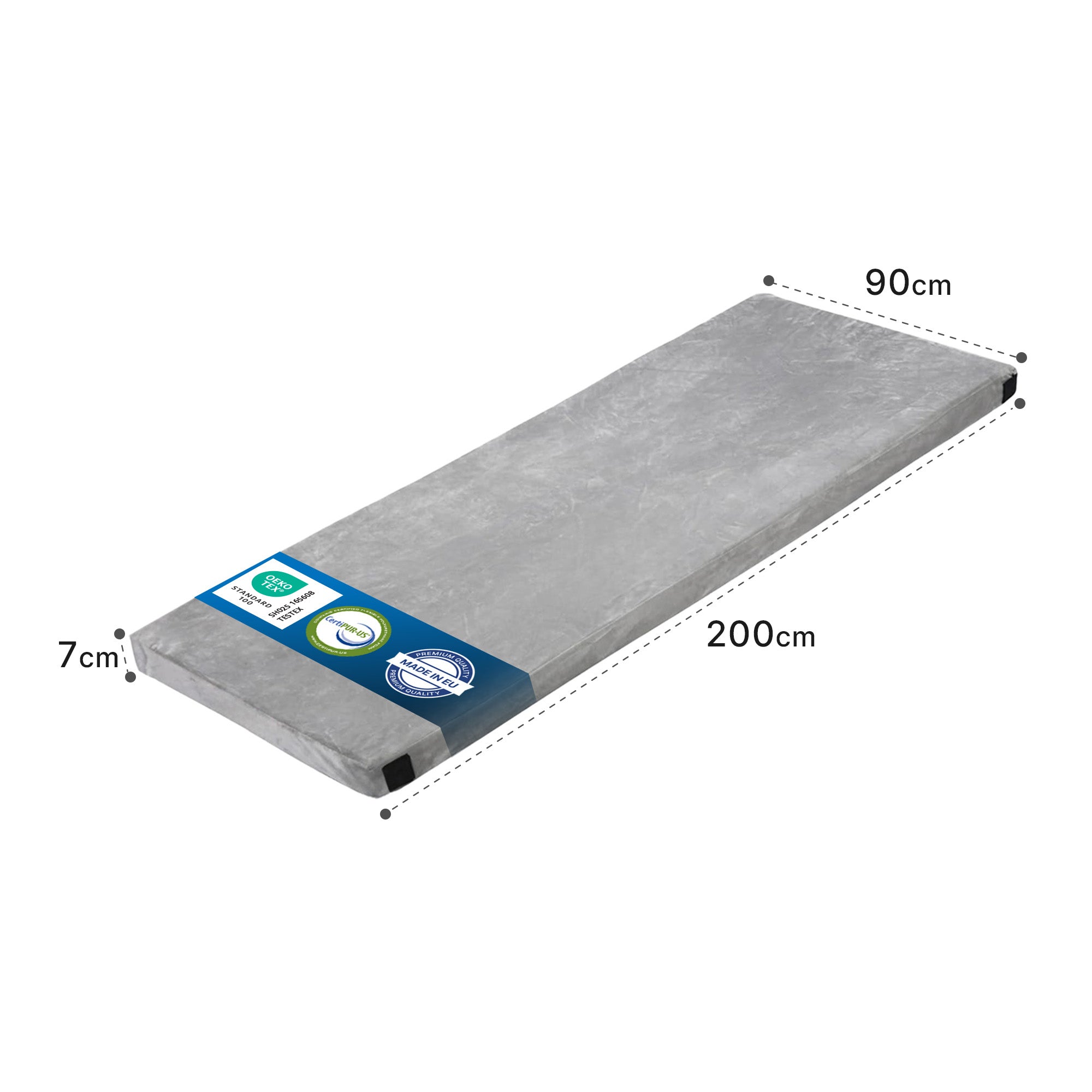 Tragbar Memory-Foam-Matratze - Wasserdichten Bezüg & Reisetasche