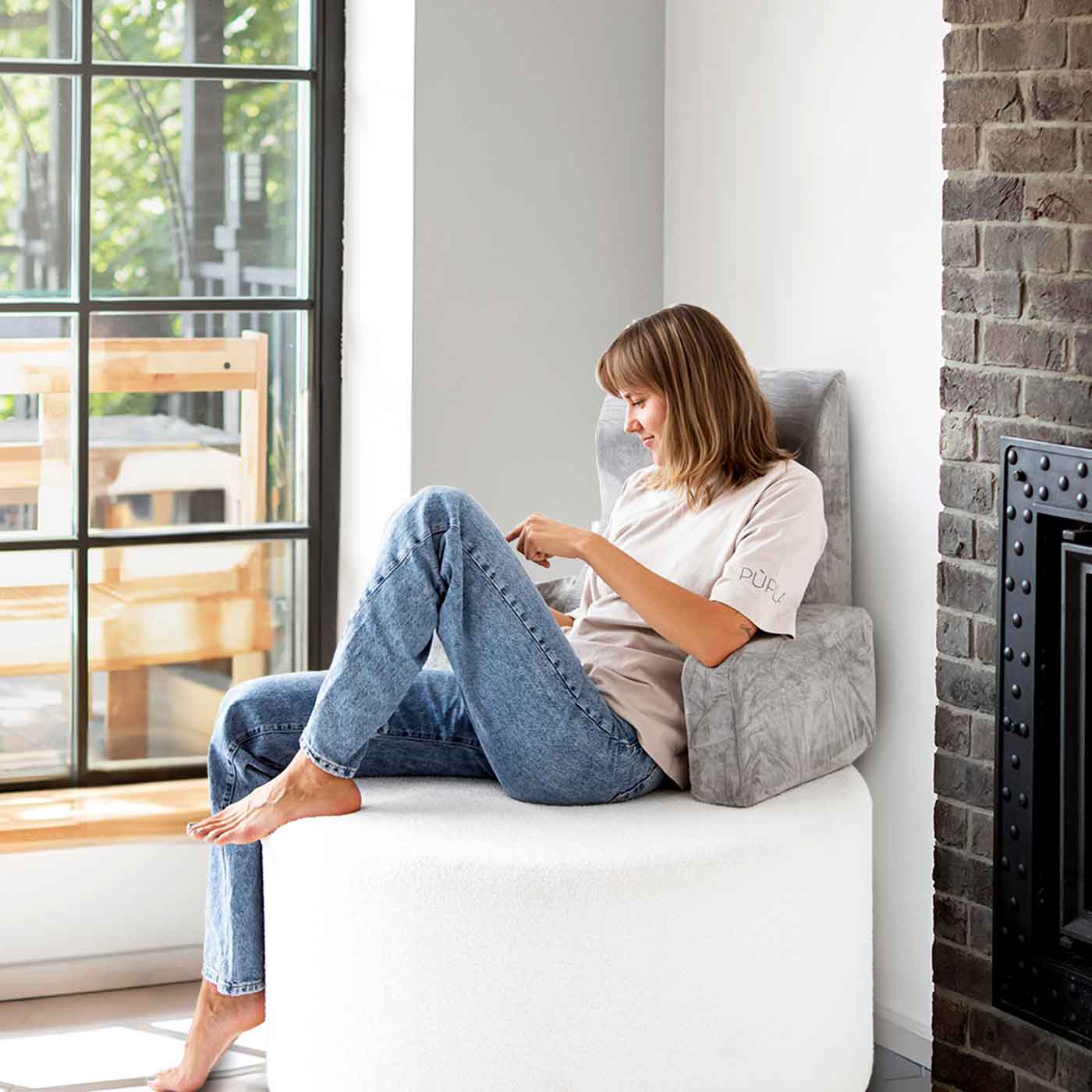 Ergonomischer Stützsessel - KomfortKissen.de