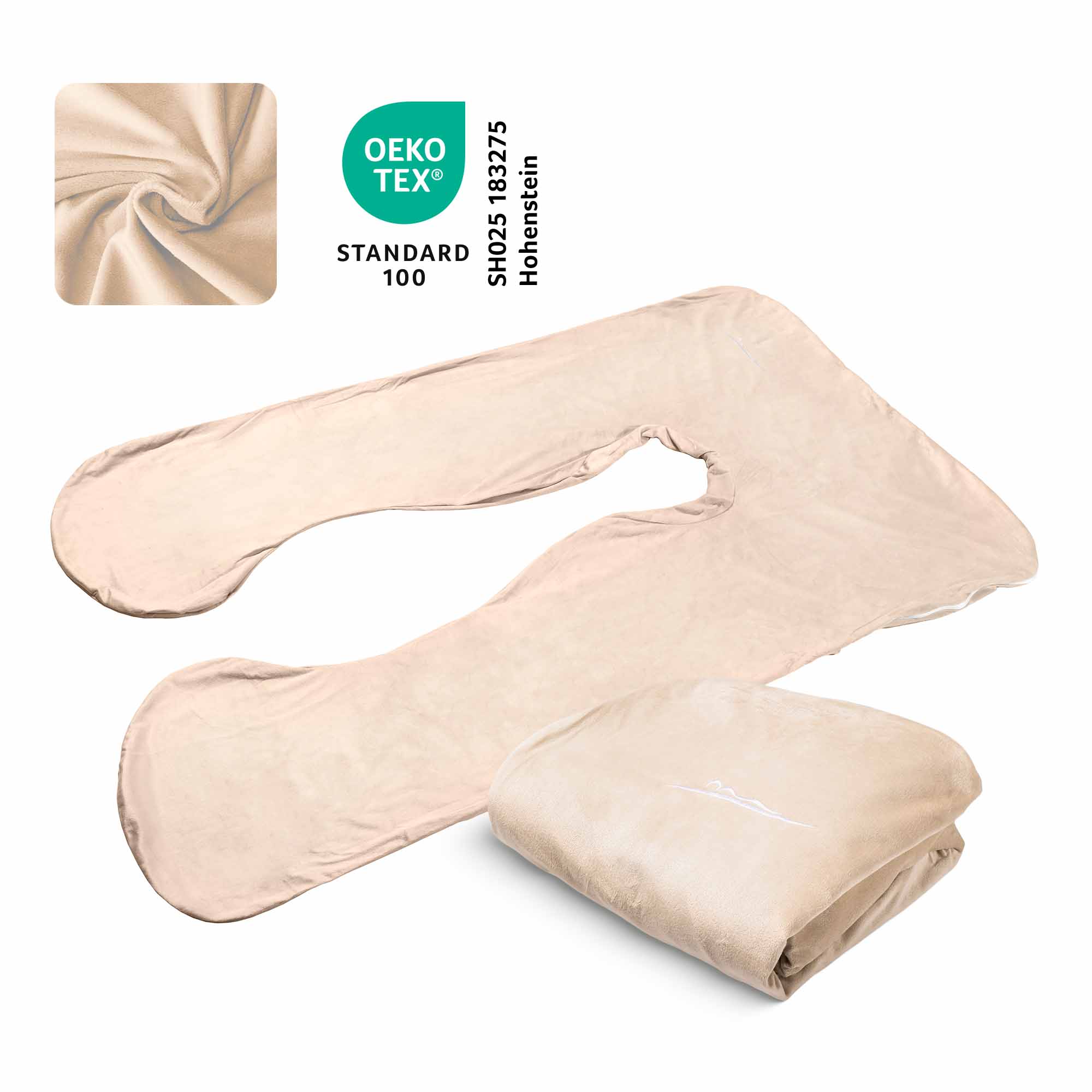 Ersatzbezug - Mikroplüsch (Pfirsich)