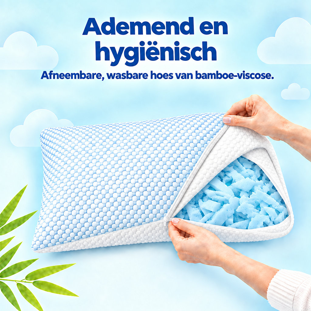 Ademend en hygiënisch - afneembare, wasbare hoes van bamboe-viscose