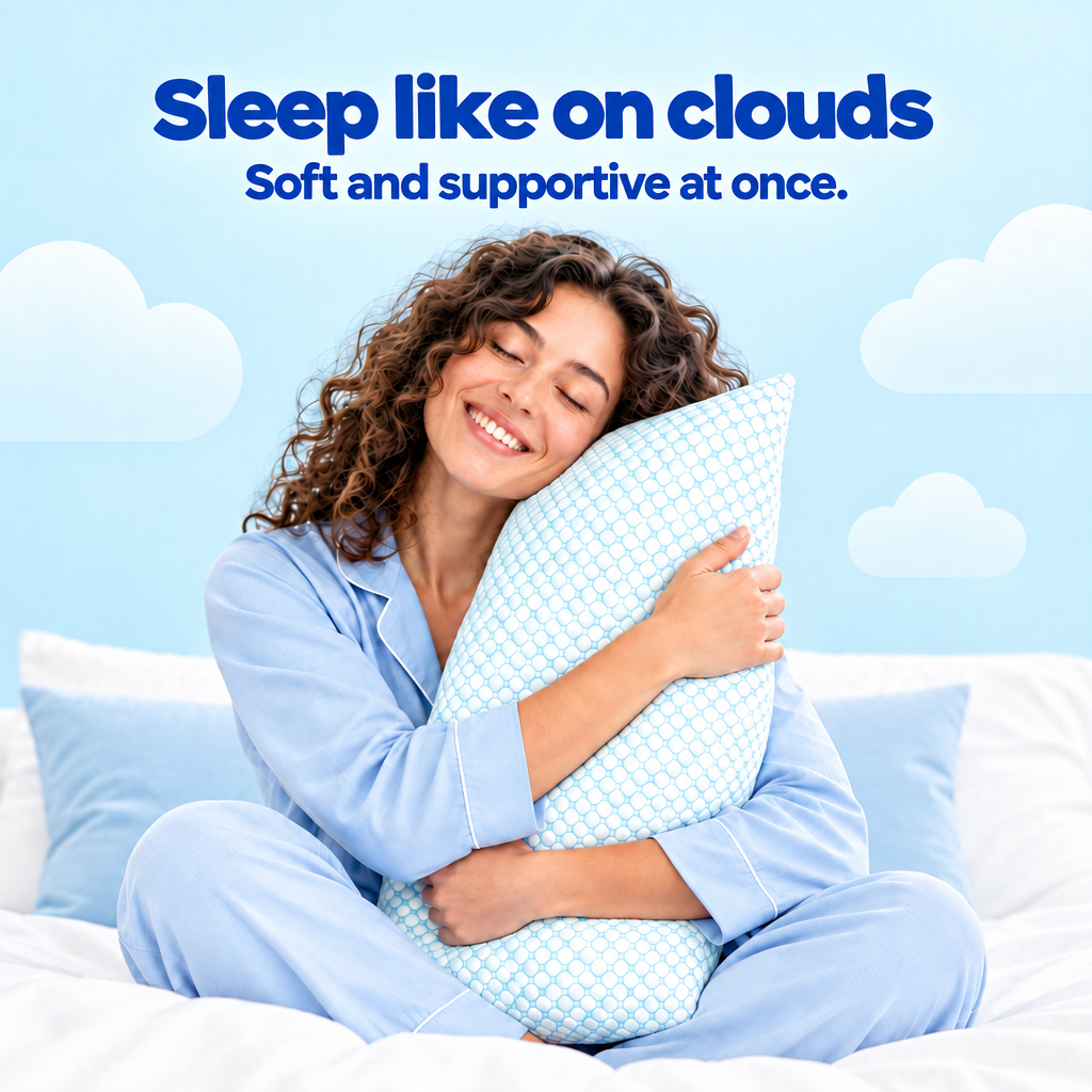 Sleep like on clouds - soft and supportive at once