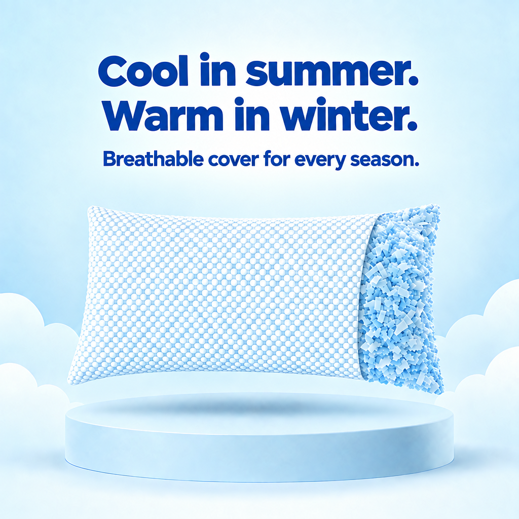 Cool in summer, warm in winter - breathable cover for every season