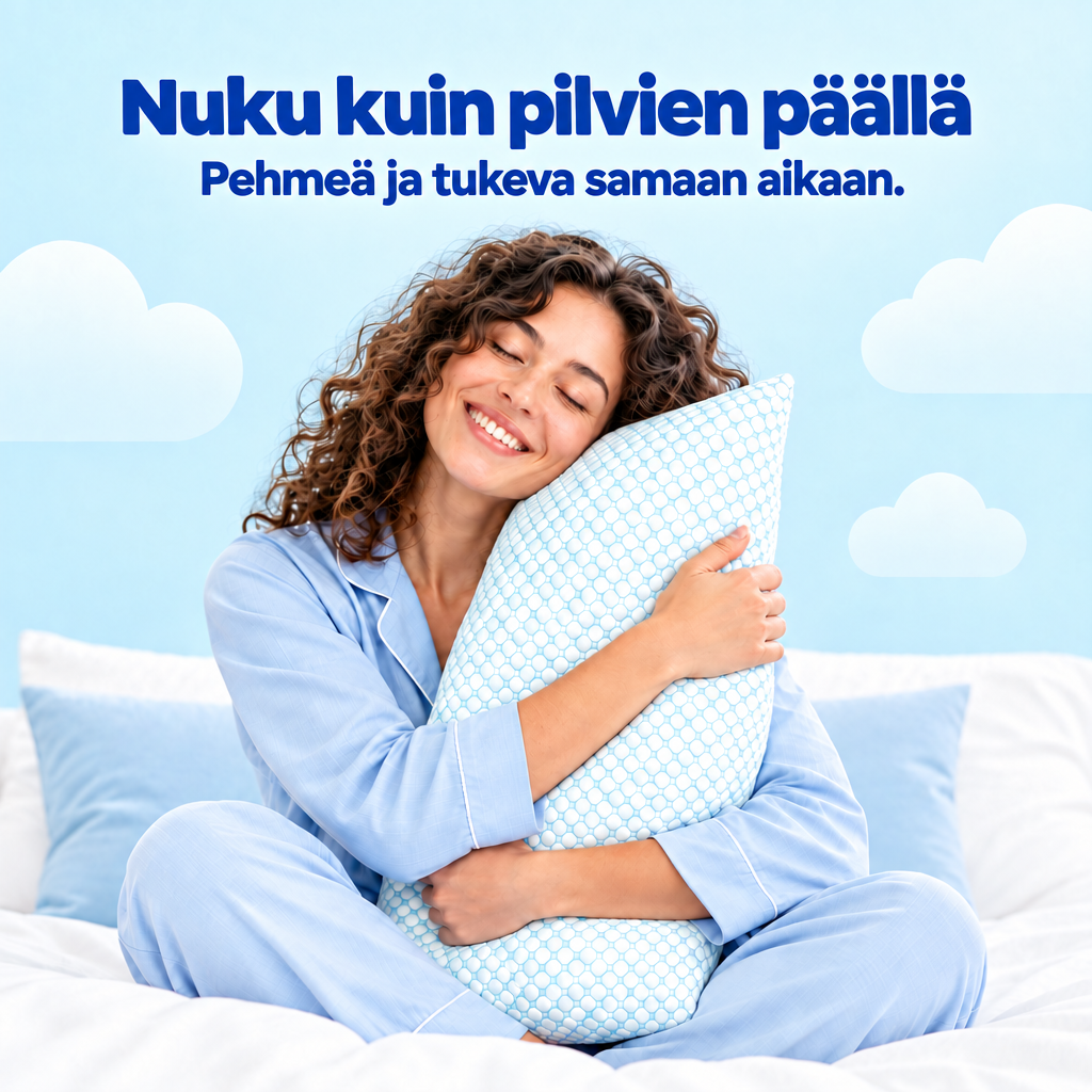 Nuku kuin pilvien päällä - pehmeä ja tukeva samaan aikaan