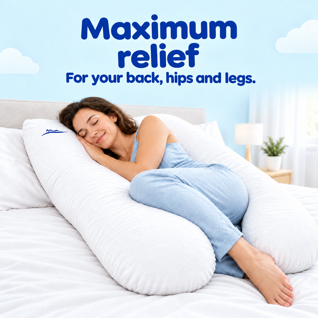 Maximum relief – for your back, hips and legs – Weiß Blume Rosa Wolken Schwarz Hawaii Aroma Flamingo Beige Hellblau Khaki Walnuss Pfirsich Himmelblau Braun Dunkelgrau Grün