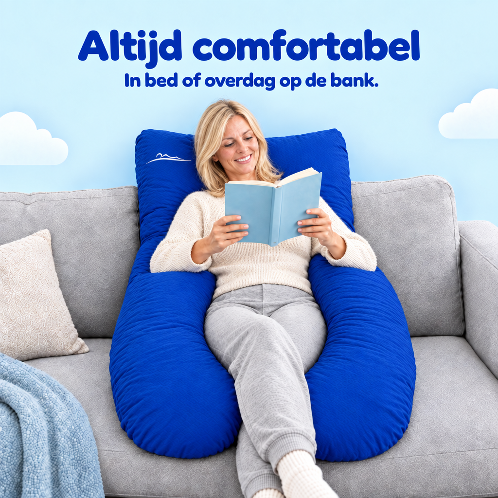 Altijd comfortabel – in bed of overdag op de bank – Blau (Blue)
