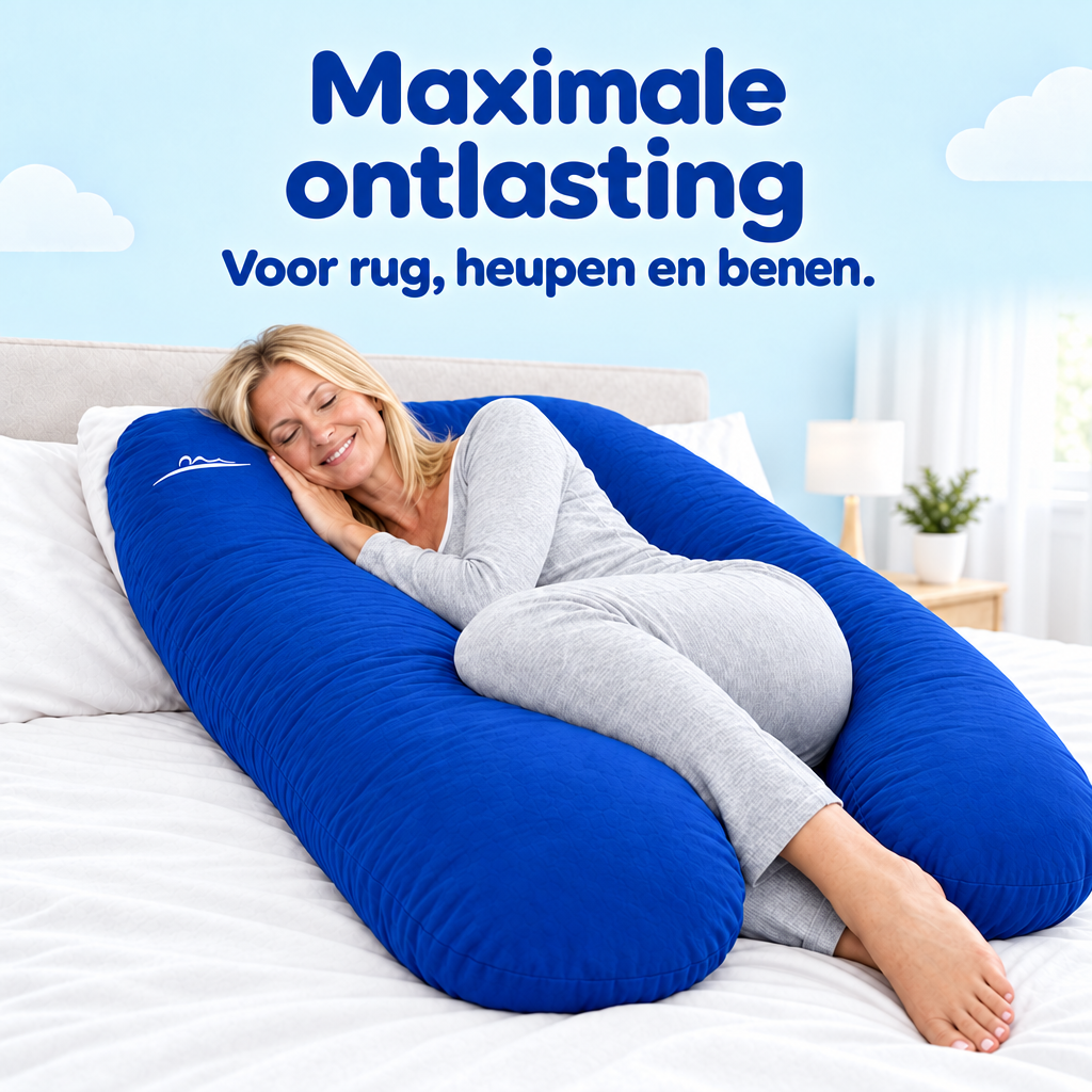 Maximale ontlasting – voor rug, heupen en benen – Blau (Blue)