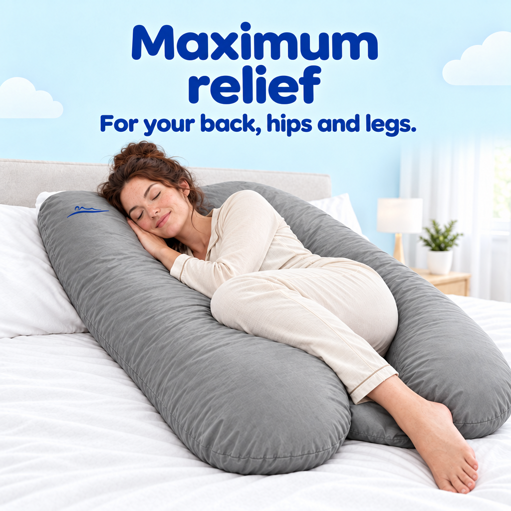 Maximum relief – for your back, hips and legs – Grau (Grey)