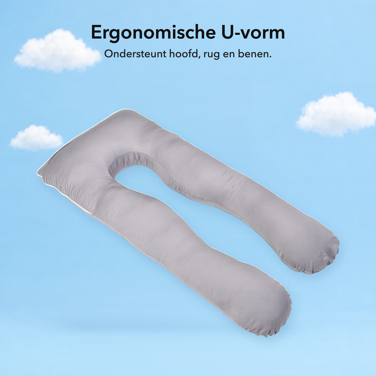 Grijs – Ergonomische U-vorm