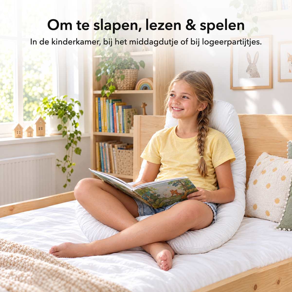 Wit – Om te slapen, lezen & spelen