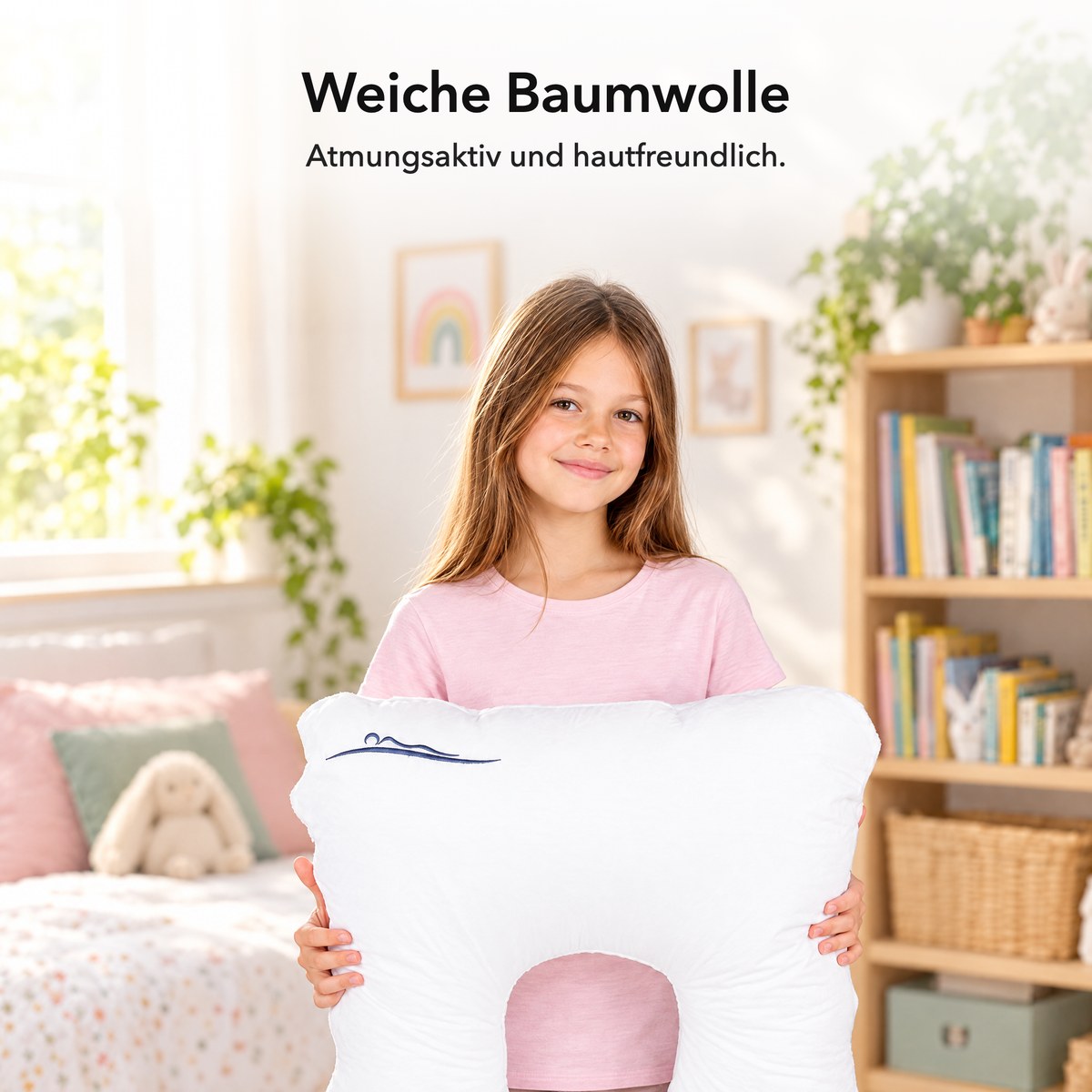 Weiß – Weiche Baumwolle