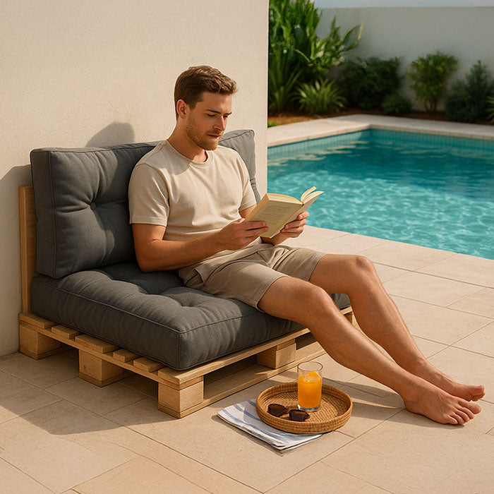 Premium Palettenkissen - Outdoor & Indoor Sitzkissen