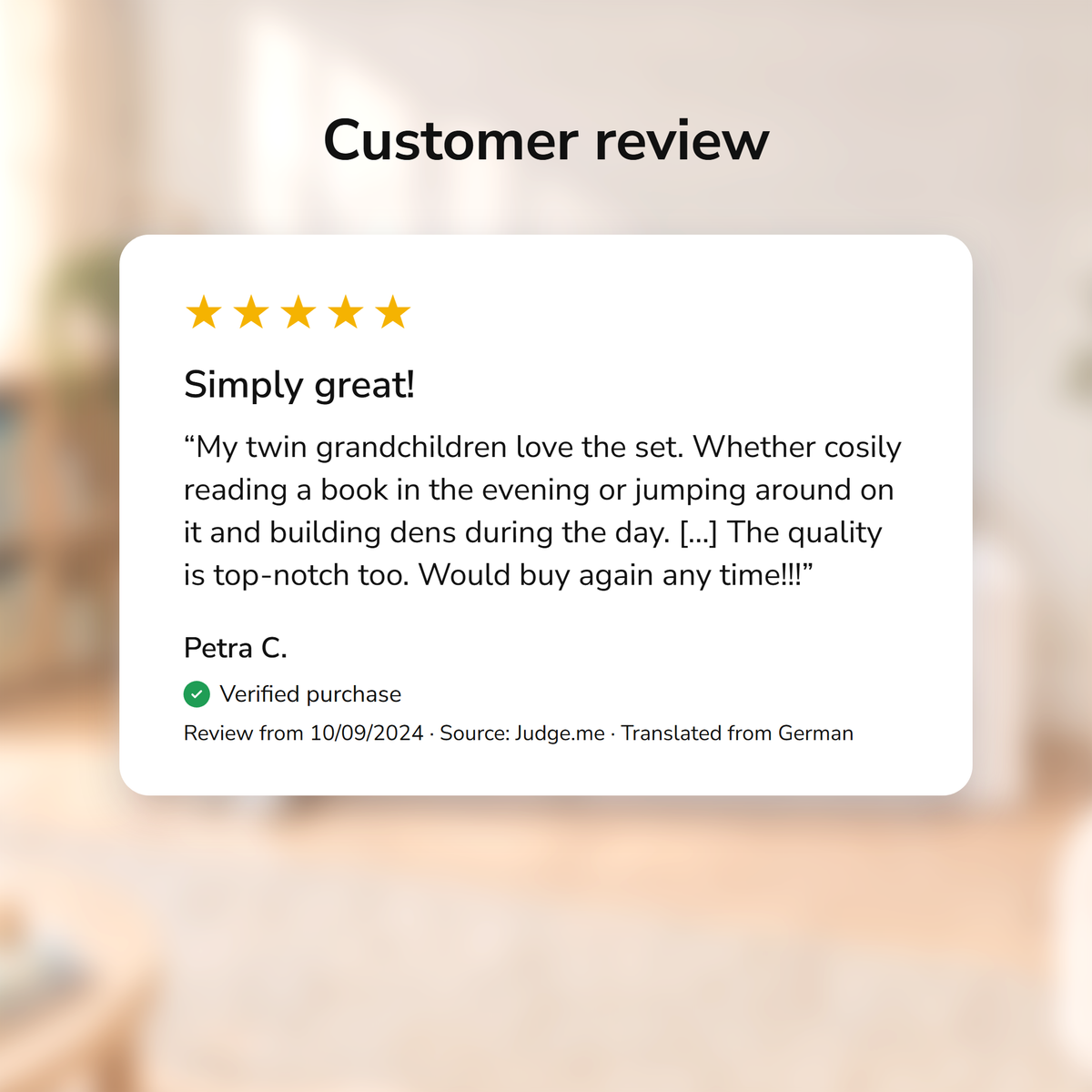 Teddy Beige · Pluszowy beż · Teddy béžová – Customer review